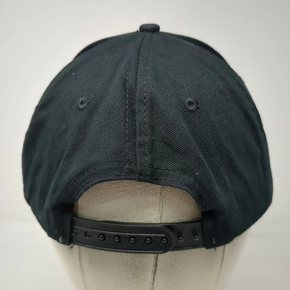 Kappa Snapback Hat Black Size 59 Embroidered Logo Adjustable Sportswear Cap